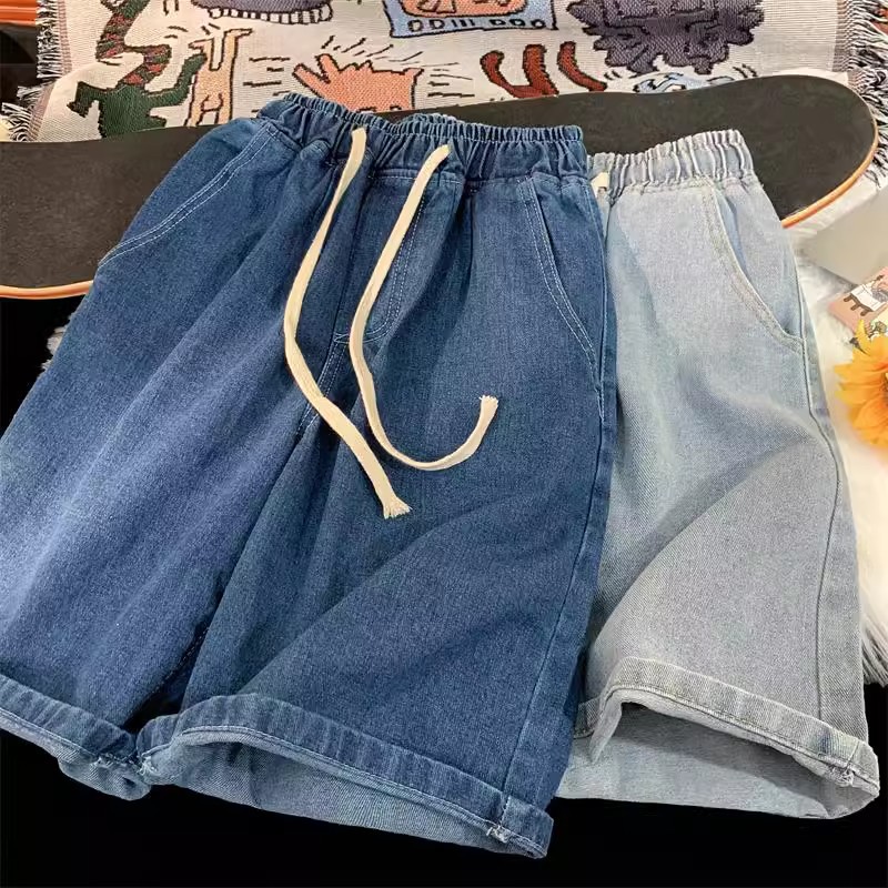 Street Fashion Art - Baggy Jeans Shorts for Men Casual