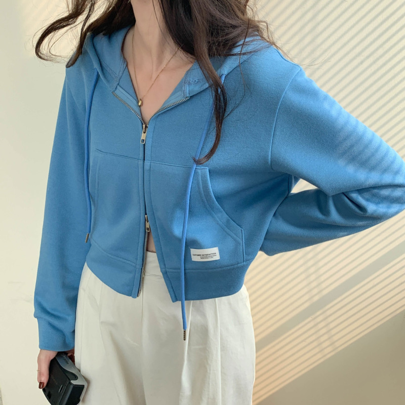 Street Fashion Zip Up Hoodie - 2025 Spring Hoodies Y2k Harajuku Slim