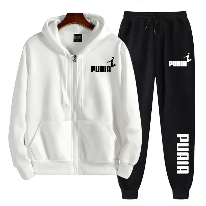 Running Pant Jogger - Autumn Winter Men's 2 Piece Tracksuit