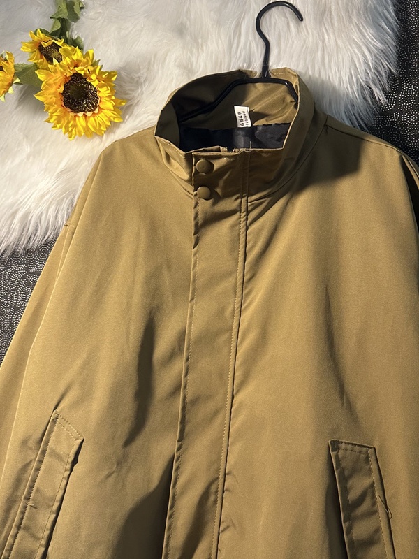 Men's Short Stand Collar Jacke - Street Fashion Hong Kong 评论和价格