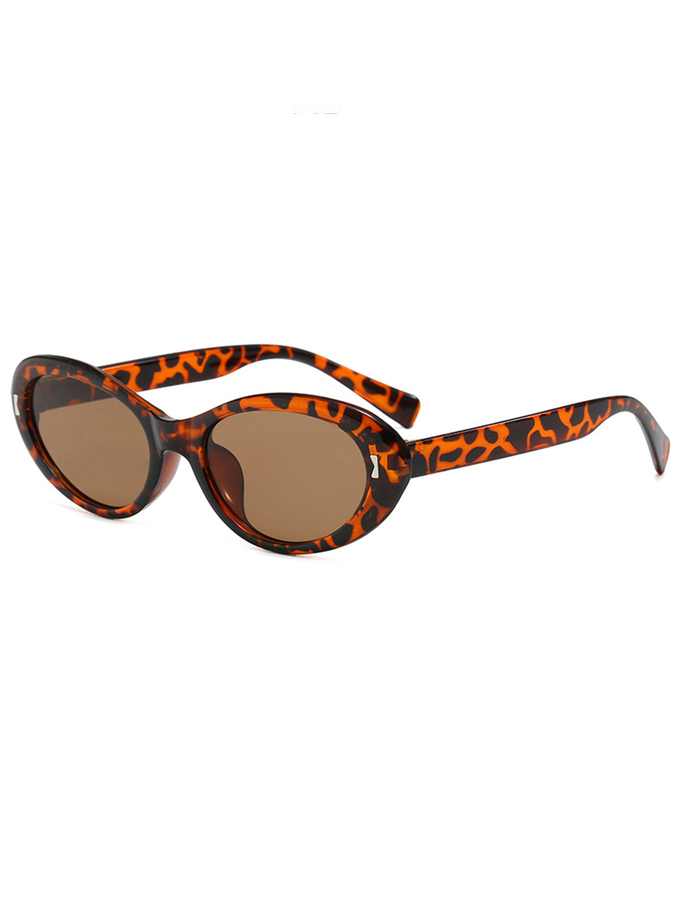 1Pc Retro Leopard Print Tortoi - Street Fashion Photoshoot 评论和价格