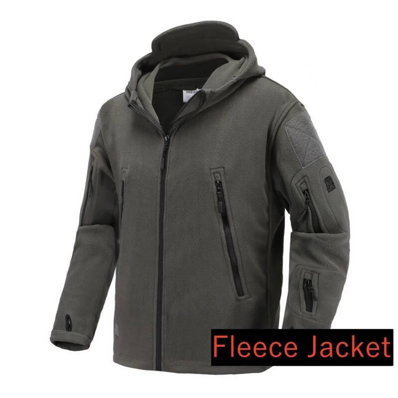 Camo Tactical Fleece US Milita - Windbreak Shell Jacket 评论和价格