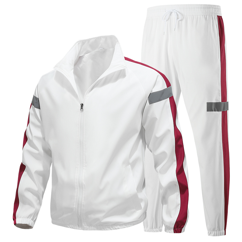 2Pcs Men Tracksuit Hoodie Tops - Running Pant Jogger 评论和价格