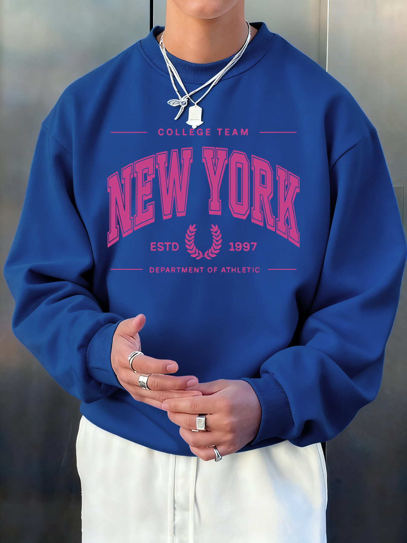New York Estd 1997 Printed Mal - Street Fashion Elements 评论和价格