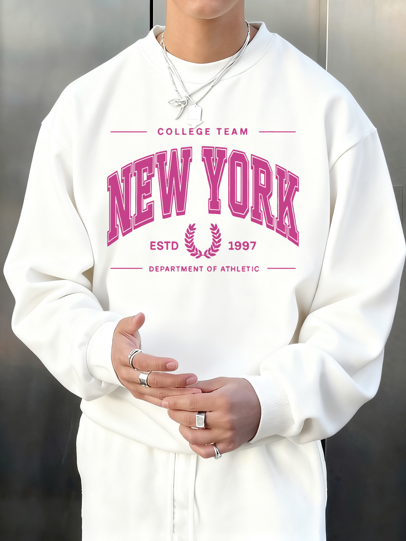 New York Estd 1997 Printed Mal - Street Fashion Elements 评论和价格
