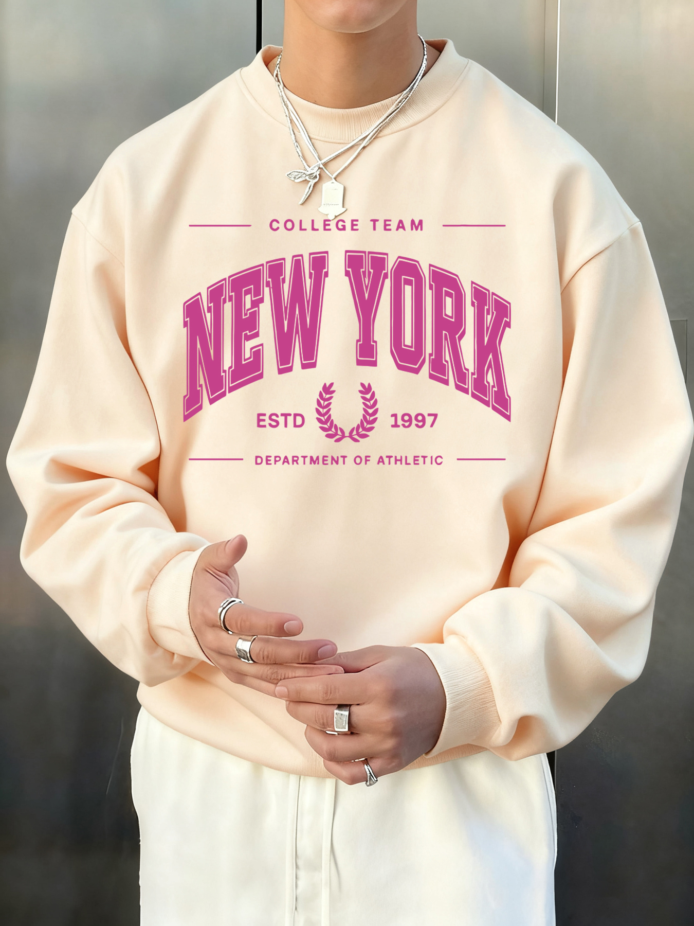 New York Estd 1997 Printed Mal - Street Fashion Elements 评论和价格