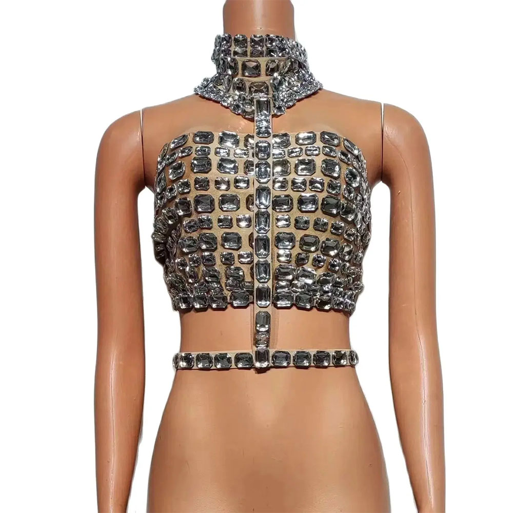 Women Summer Luxury Rhinestone - Street Fashion Photoshoot 评论和价格