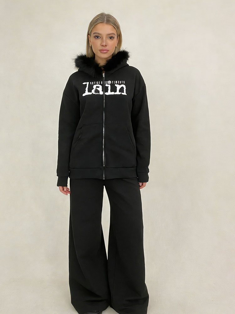 2026 Fashion Street Ins Trendy - Street Fashion Zip Up Hoodie 评论和价格