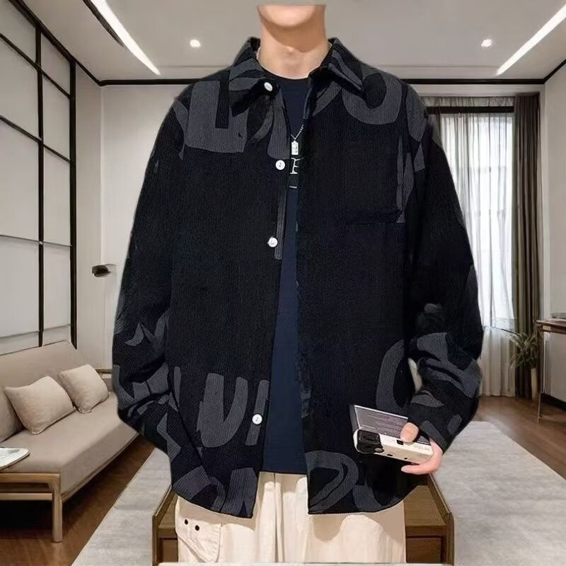Spring Autumn Loose Fit Cool S - Street Fashion Hong Kong 评论和价格