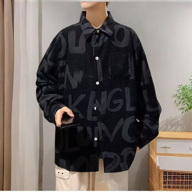 Spring Autumn Loose Fit Cool S - Street Fashion Hong Kong 评论和价格