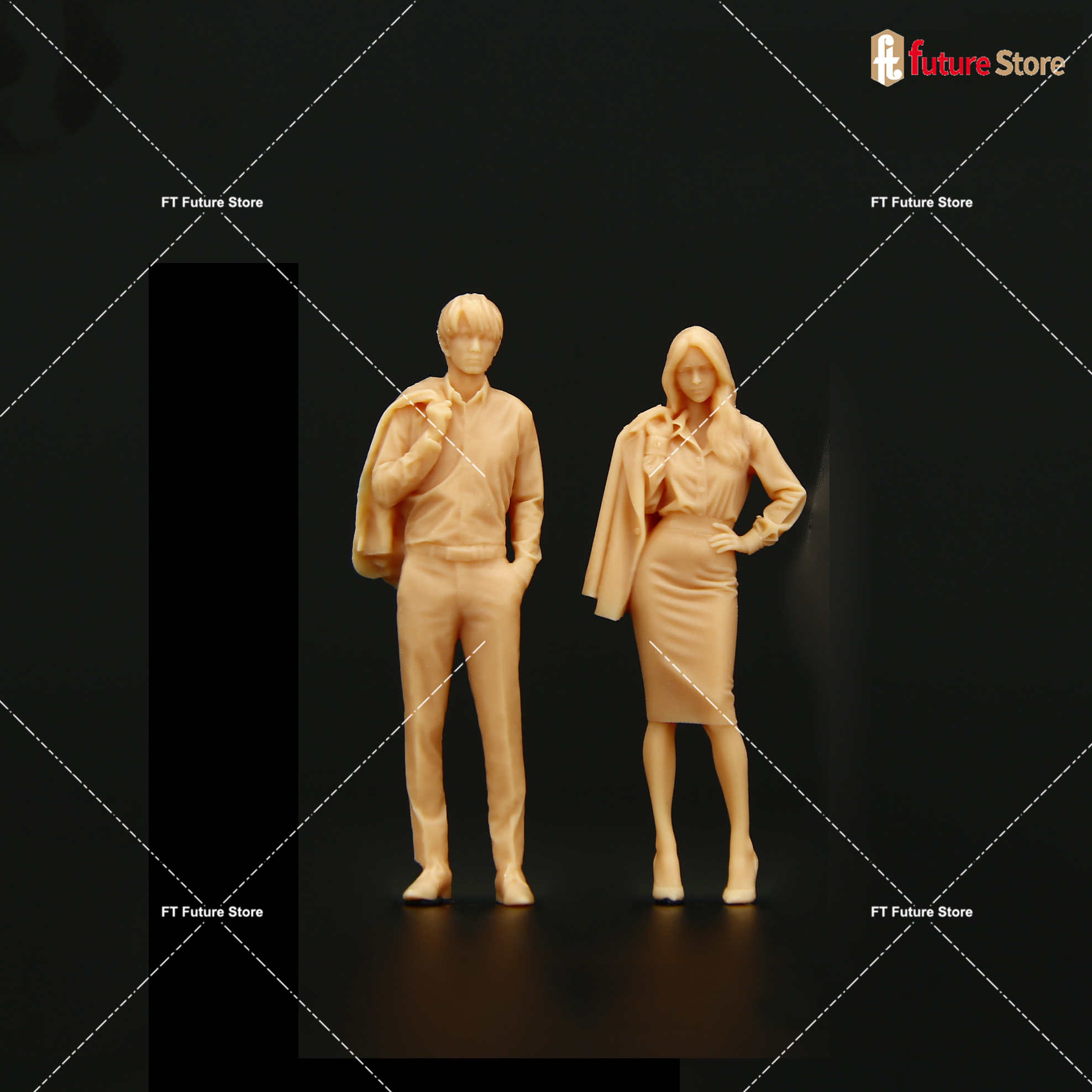 1/64 1/43 Fashion Girl Boy Cou - Street Fashion Photoshoot 评论和价格