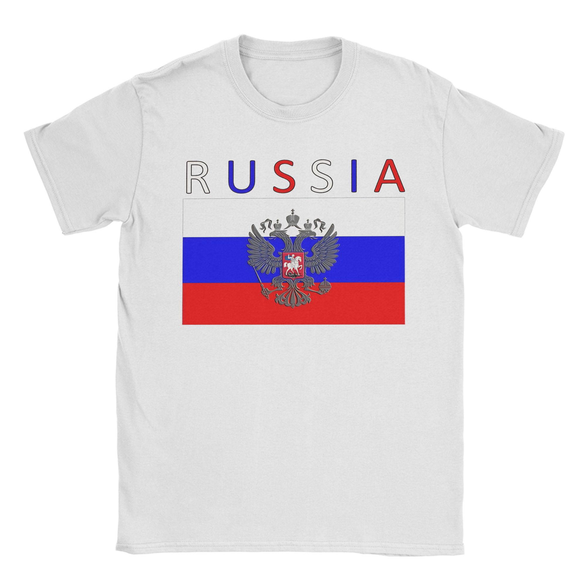 Russia Flag T Shirt  Fashion T - Street Fashion Russia 评论和价格
