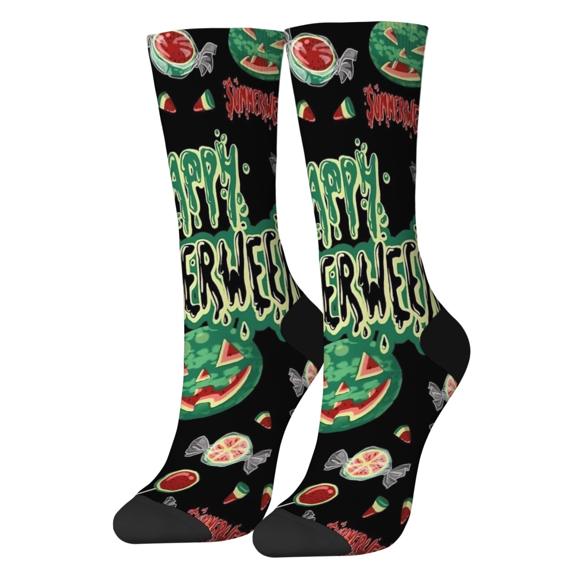 Summer Halloween Watermelon Cr - Street Fashion Elements 评论和价格