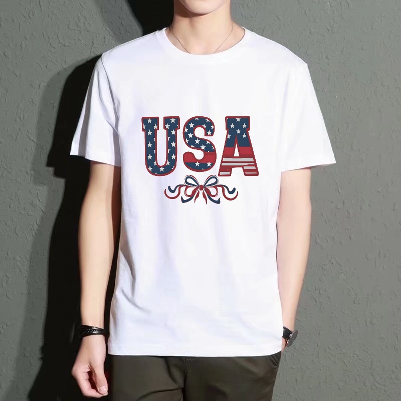 Men's Black Round-Neck Short-S - Street Fashion Elements 评论和价格