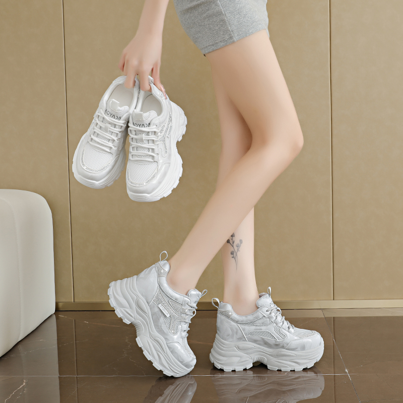 Ladies Mesh Platform Rhineston - Street Fashion Ladies 评论和价格