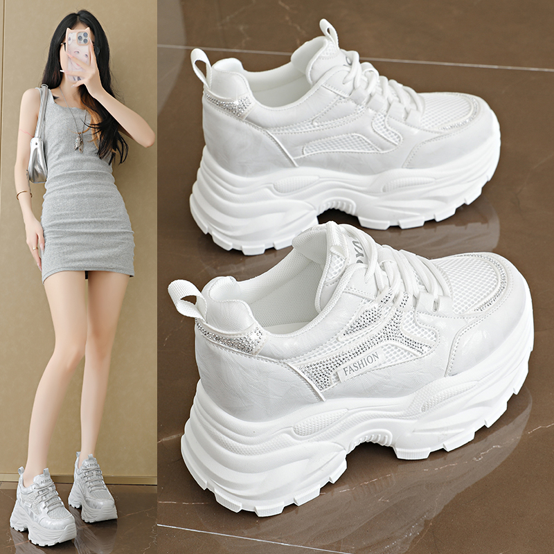 Ladies Mesh Platform Rhineston - Street Fashion Ladies 评论和价格