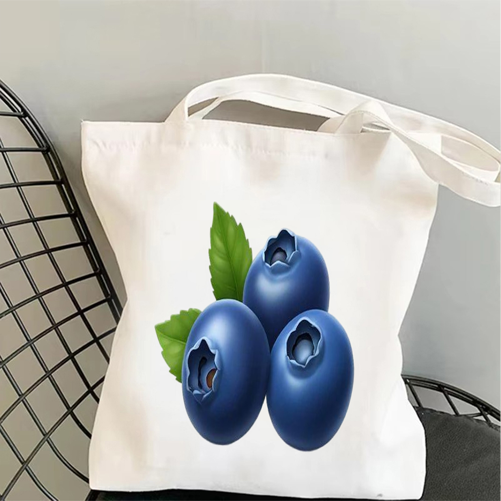 Blueberry Art Canvas Tote Bag  - Tote Bag Canvas Print 评论和价格