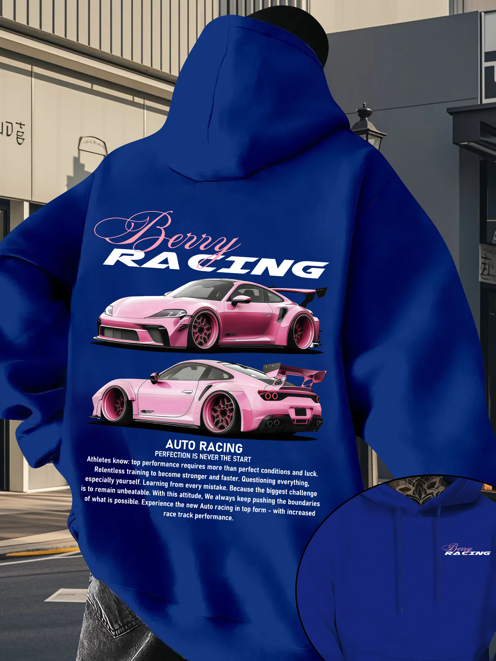 Men's Instagram style car prin - Street Fashion Elements 评论和价格
