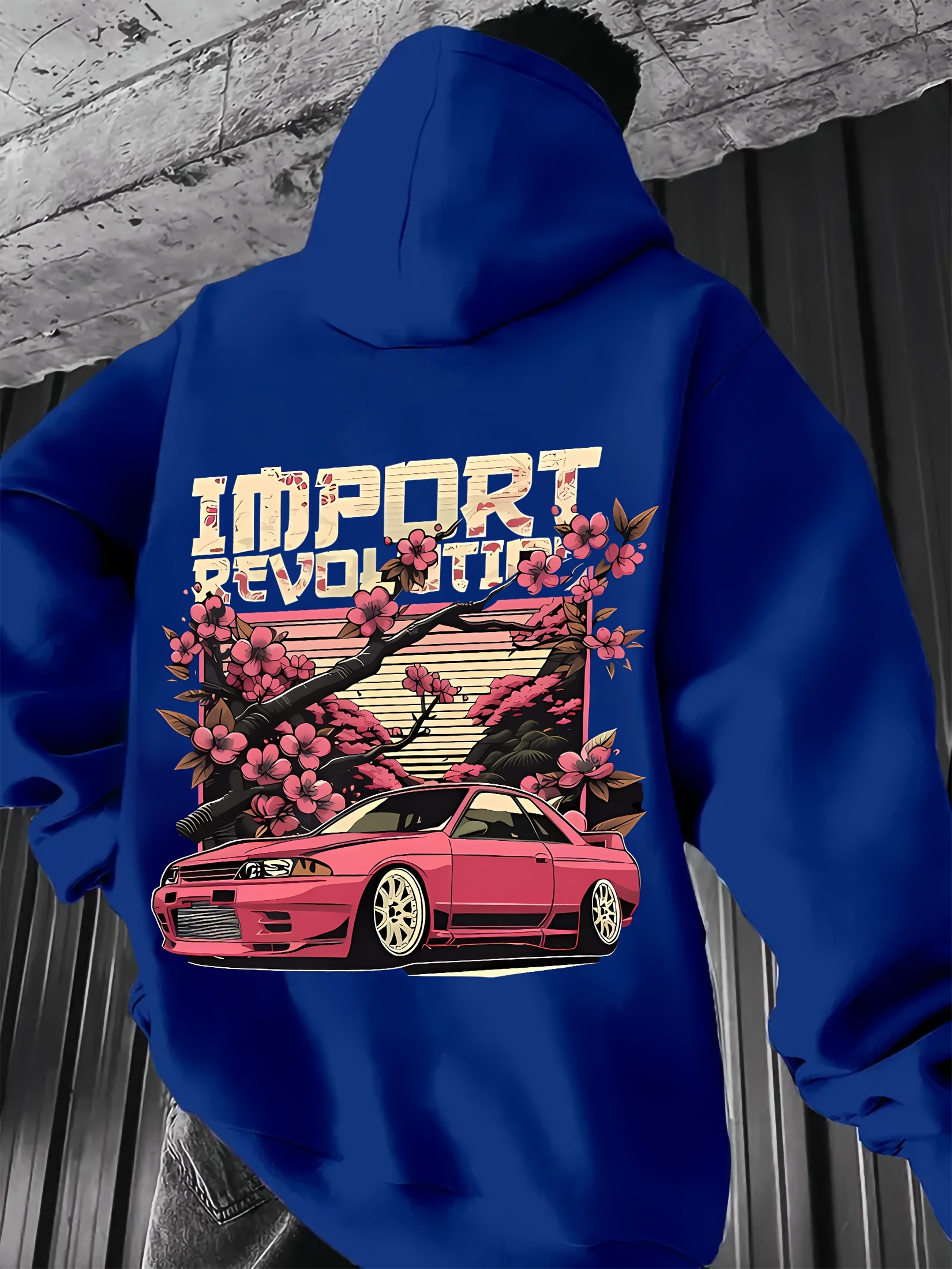 Men's Instagram style car prin - Street Fashion Elements 评论和价格