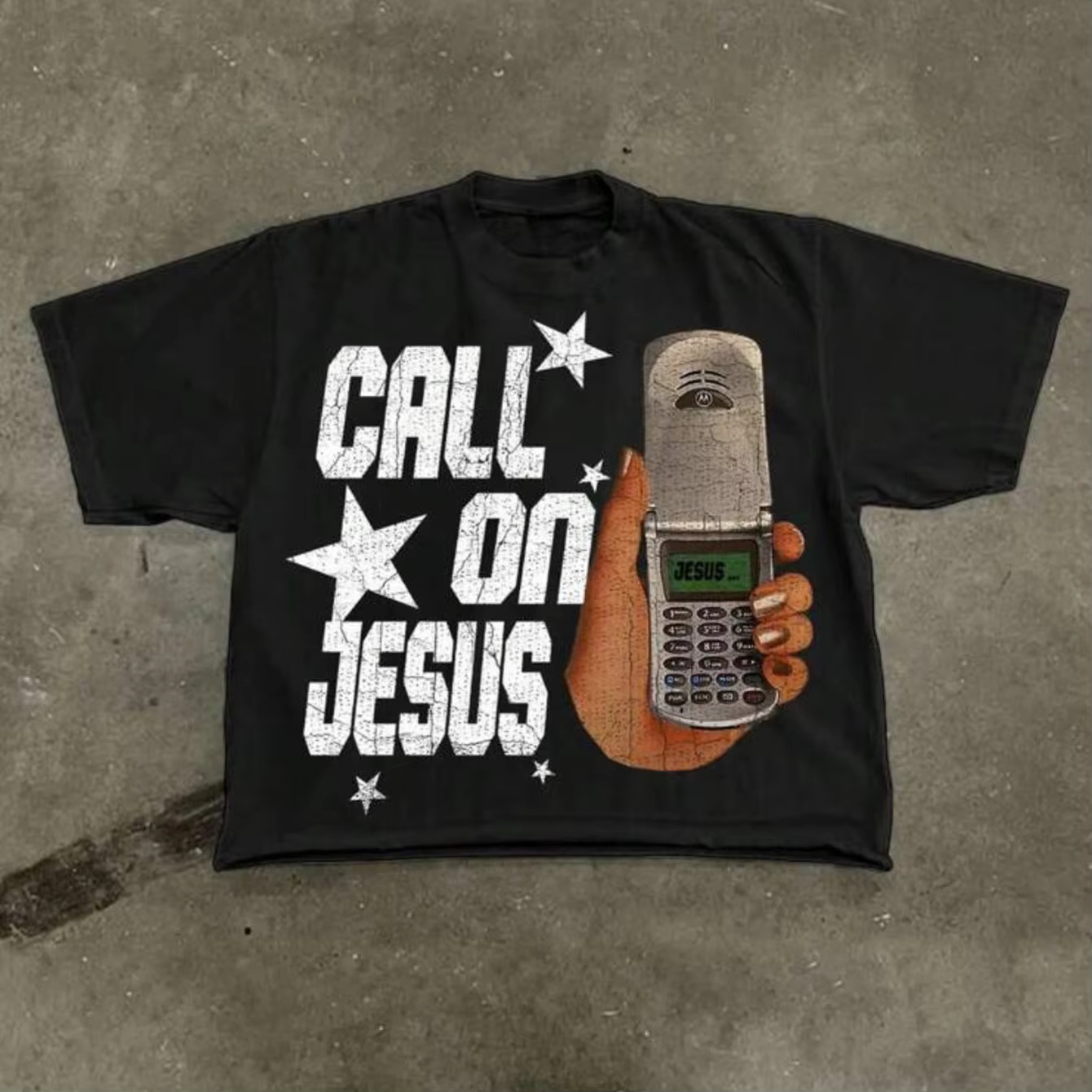 Hong Kong Flavor Y2K Printed C - Street Fashion Hong Kong 评论和价格