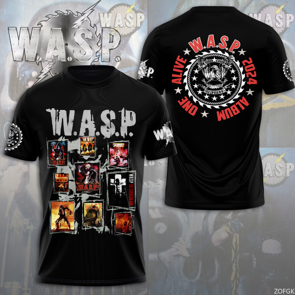 W.A.S.P Rock 3D Printing T-shi - Street Fashion Art 评论和价格
