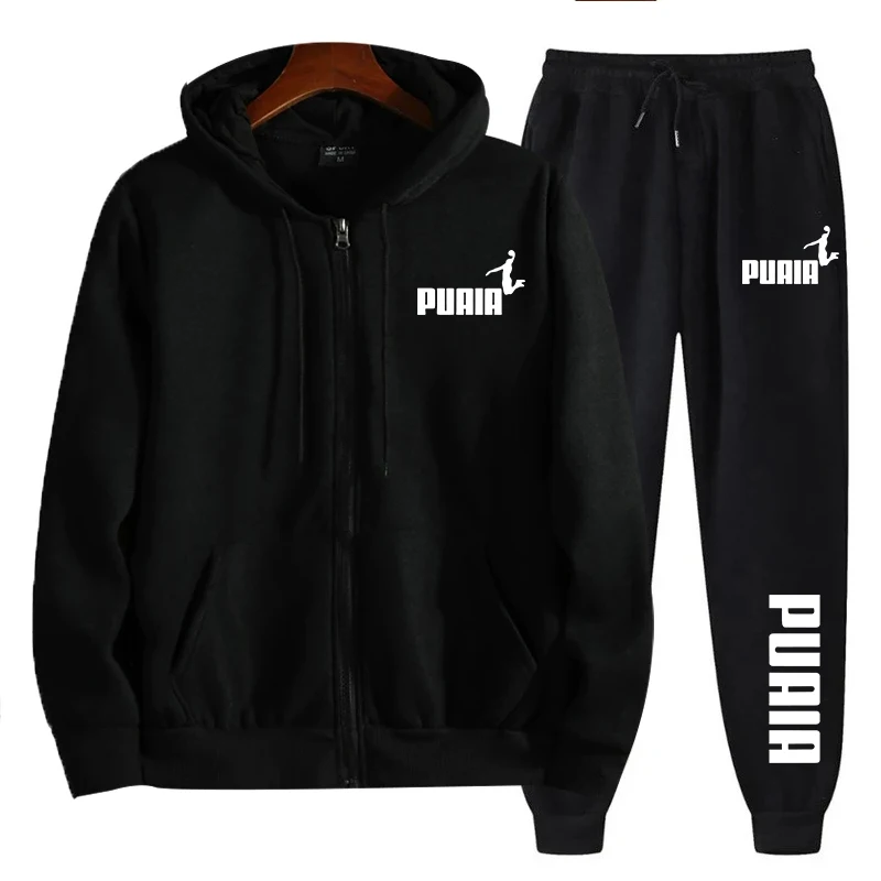 Autumn Winter Men's 2 Piece Tr - Running Pant Jogger 评论和价格