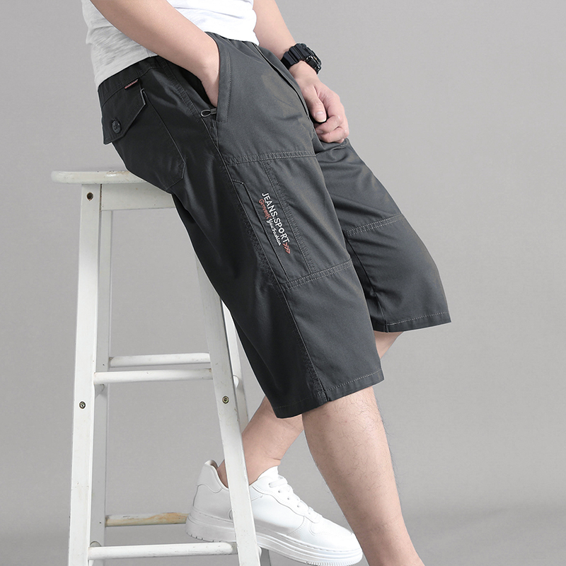 Zipper Pocket Workwear Shorts  - Street Fashion Art 评论和价格